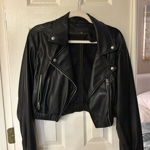 Blank NYC faux leather jacket